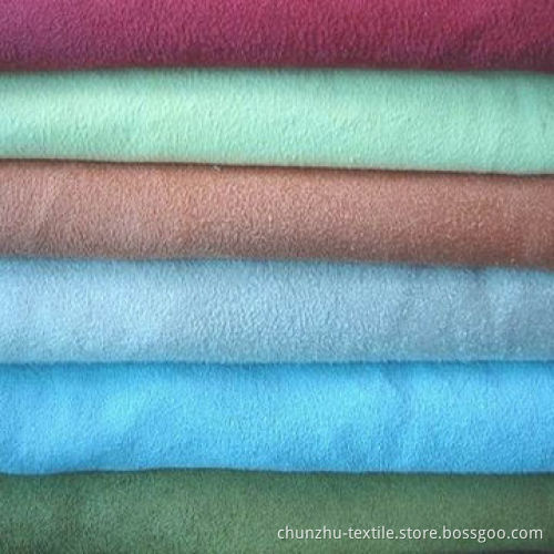 Suede Fabric, 100% Polyester, 58 or 60-inch Width, Weighs 170g